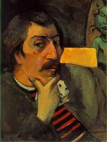 Gauguin, Paul - Portrait of the Artist with the Idol